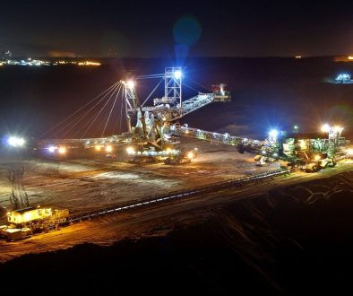 open pit mining night 920200